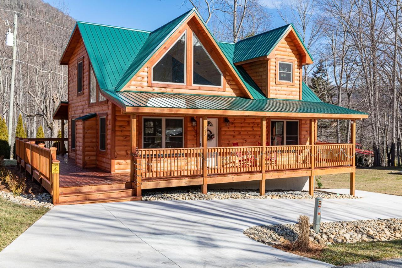 The Red Fox Cabin Villa Maggie Valley Buitenkant foto