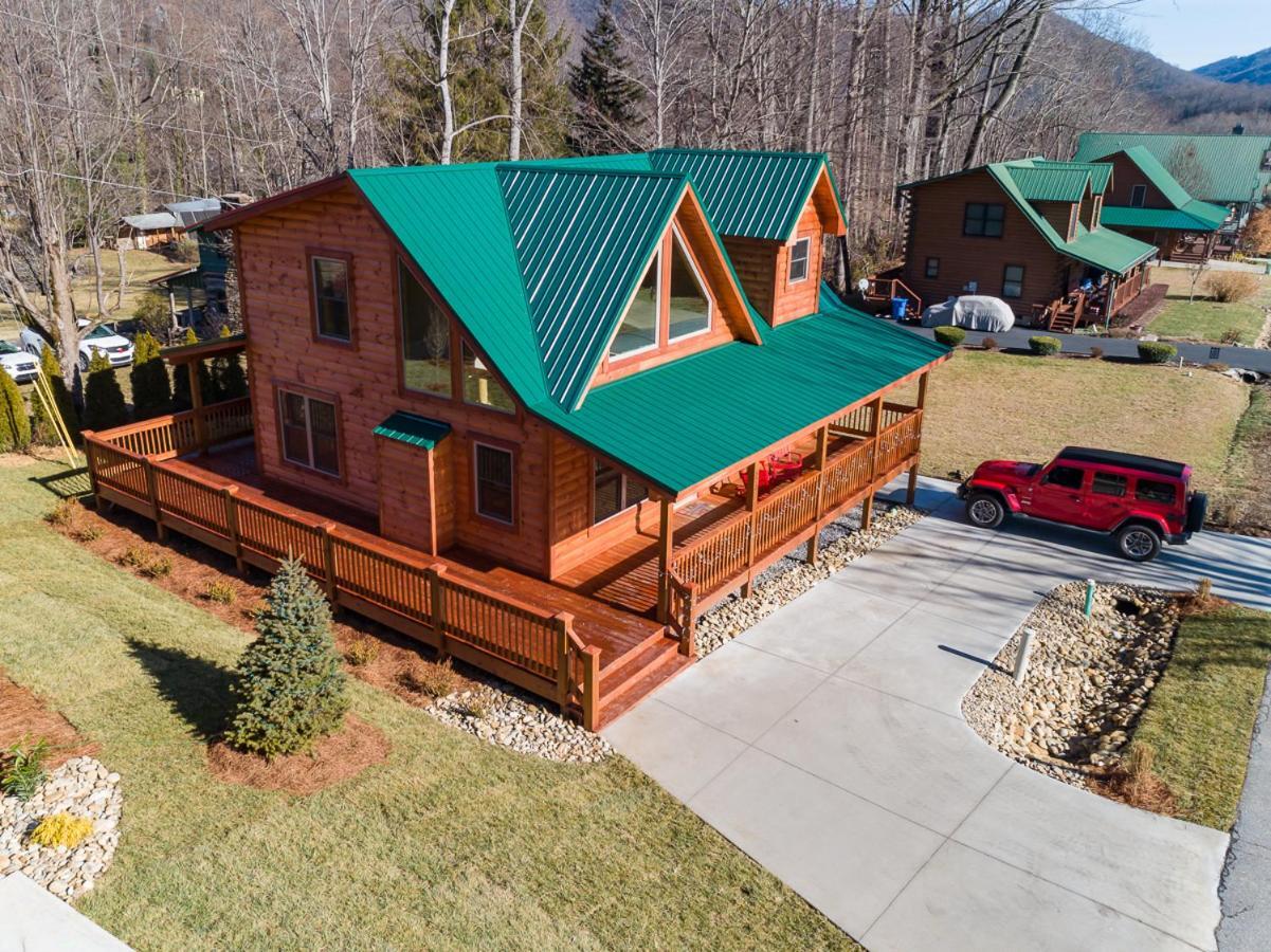 The Red Fox Cabin Villa Maggie Valley Buitenkant foto