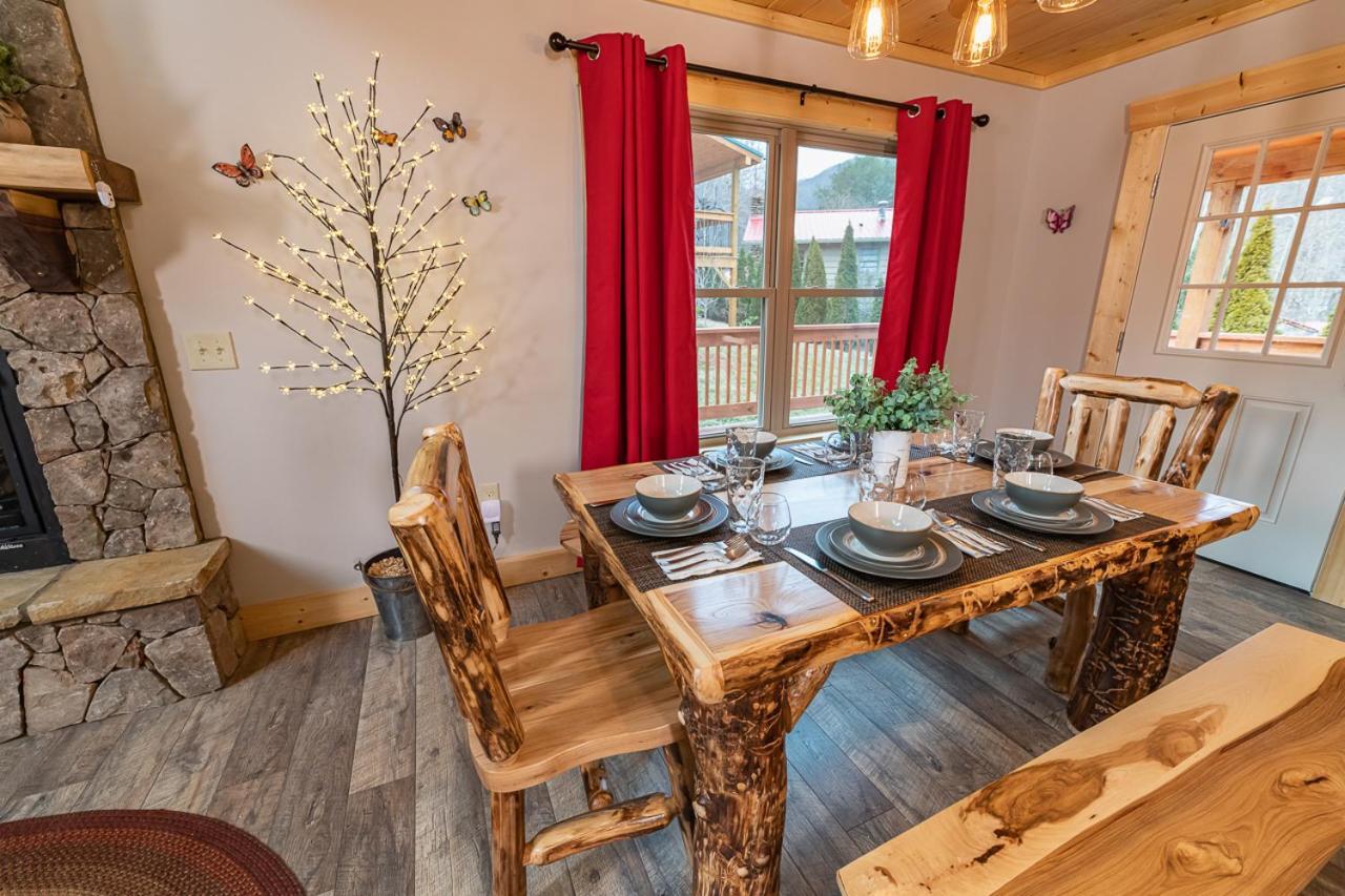The Red Fox Cabin Villa Maggie Valley Buitenkant foto