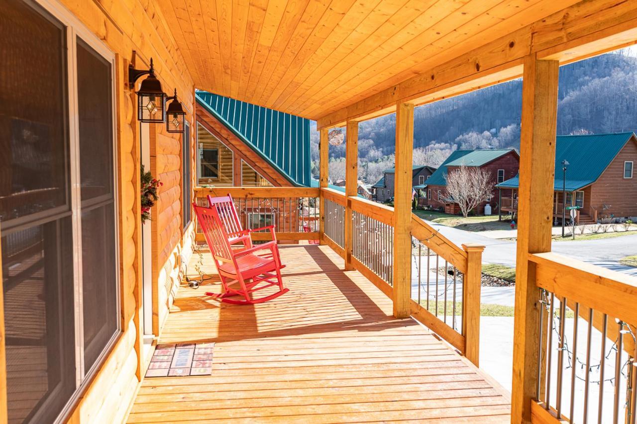 The Red Fox Cabin Villa Maggie Valley Buitenkant foto