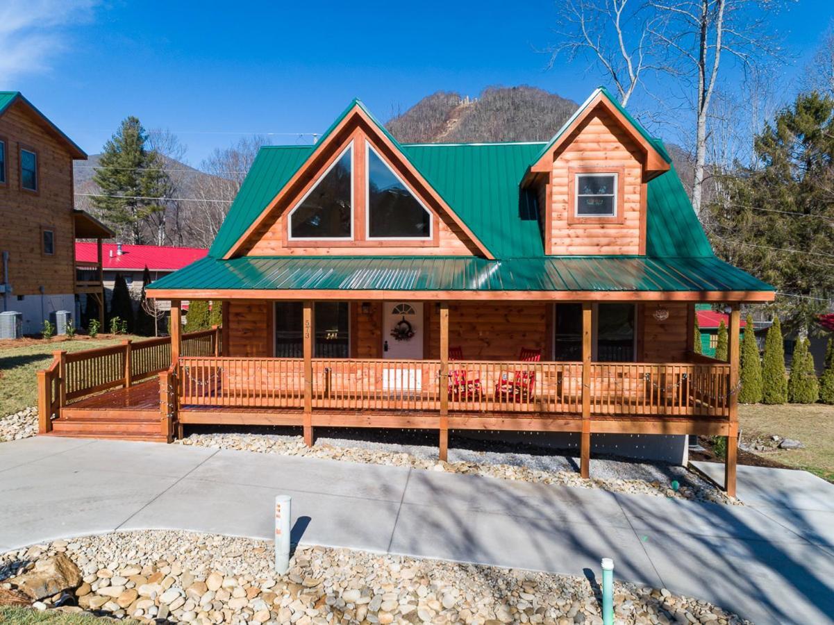 The Red Fox Cabin Villa Maggie Valley Buitenkant foto