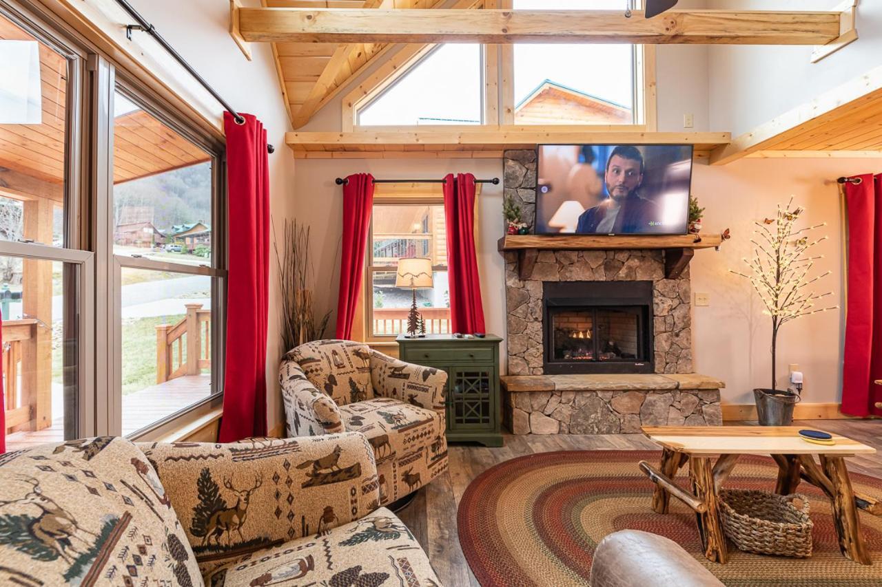 The Red Fox Cabin Villa Maggie Valley Buitenkant foto