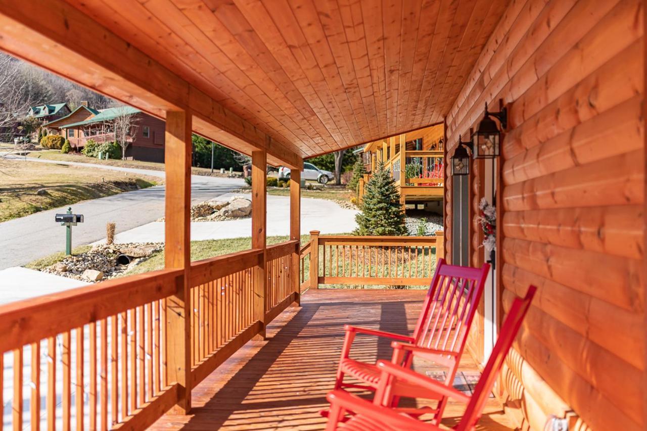 The Red Fox Cabin Villa Maggie Valley Buitenkant foto